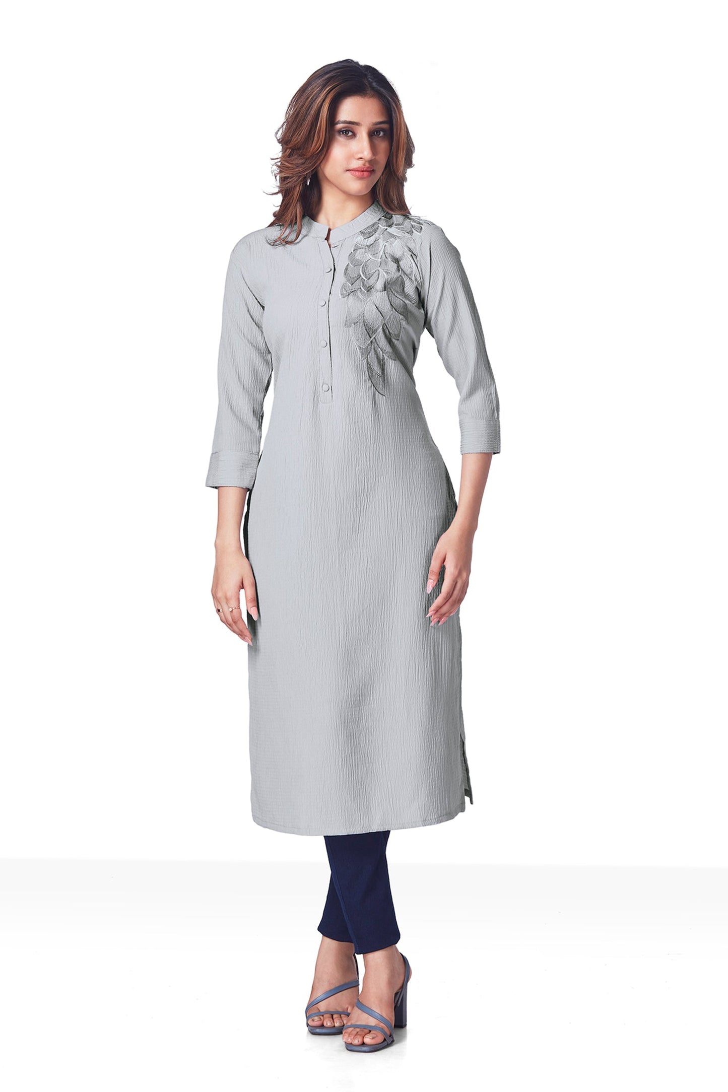 Daily Wear Shirt Pattern Long Kurti