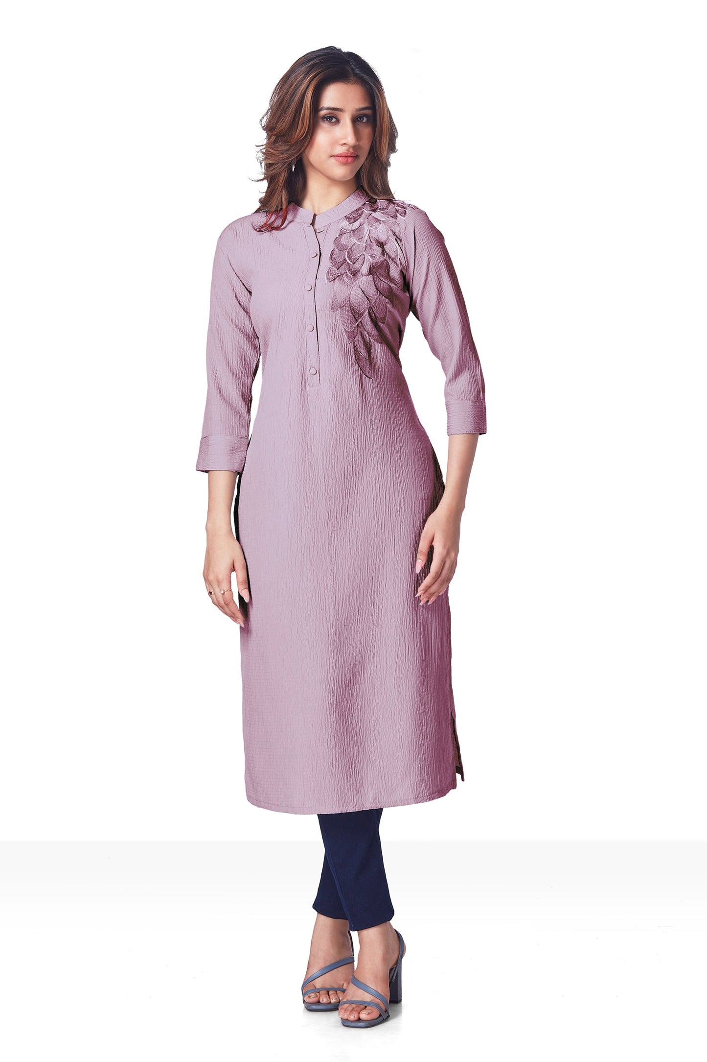 Daily Wear Shirt Pattern Long Kurti