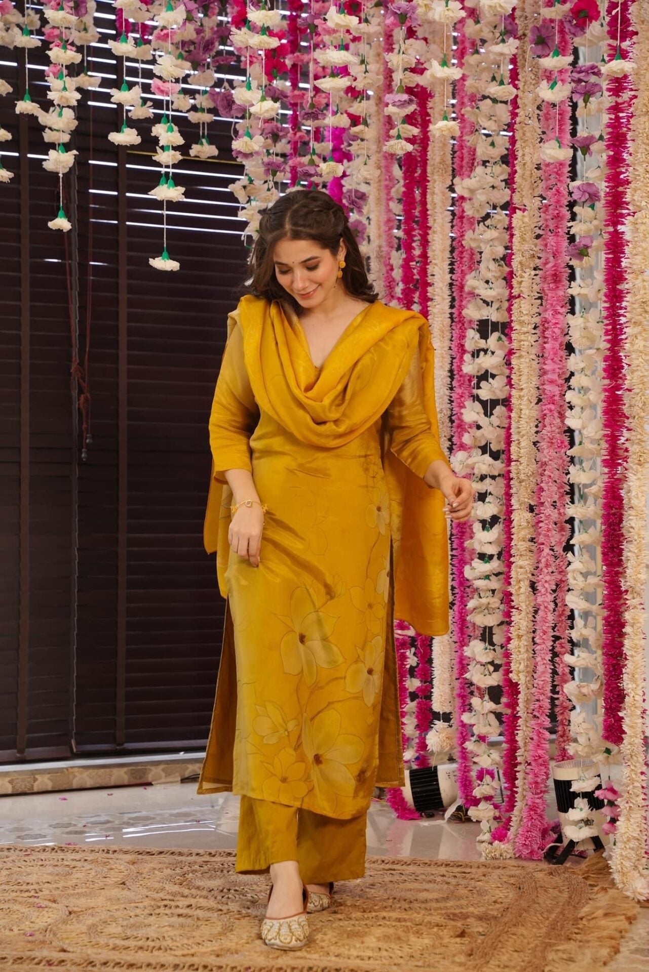 Meera yellow Kurta set