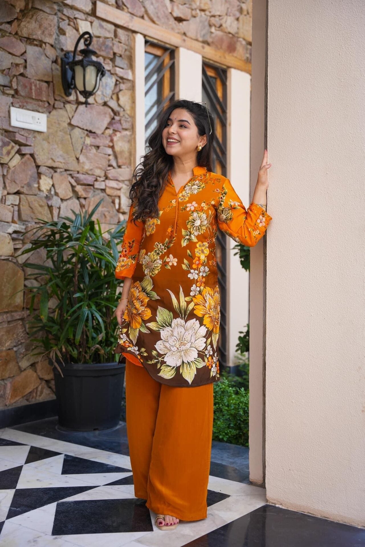 SYBIL EMBROIDERED KURTA SET