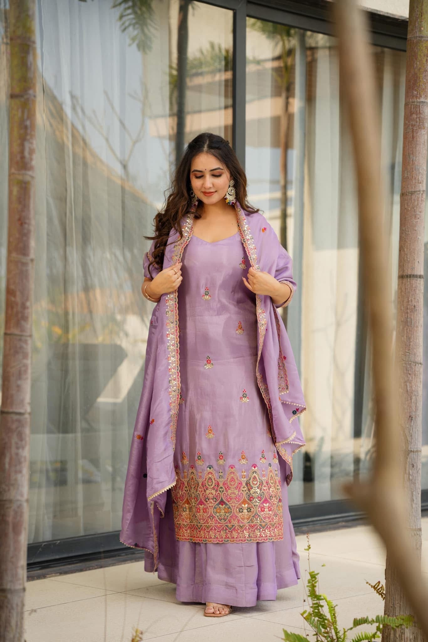 Mauve Melody cosmos suit set